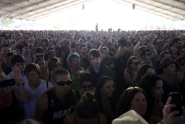 Coachella 2012: A Vibrant Sea of Music Fans