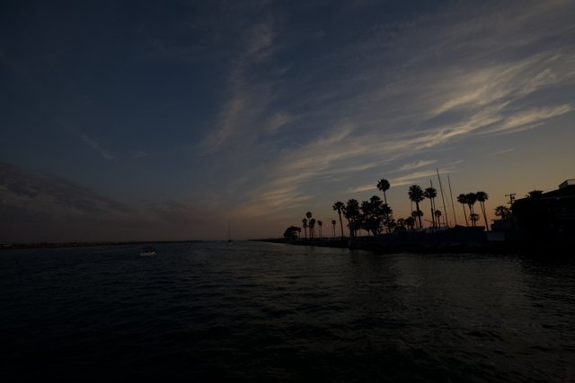 Tranquil Sunset at San Diego Bay