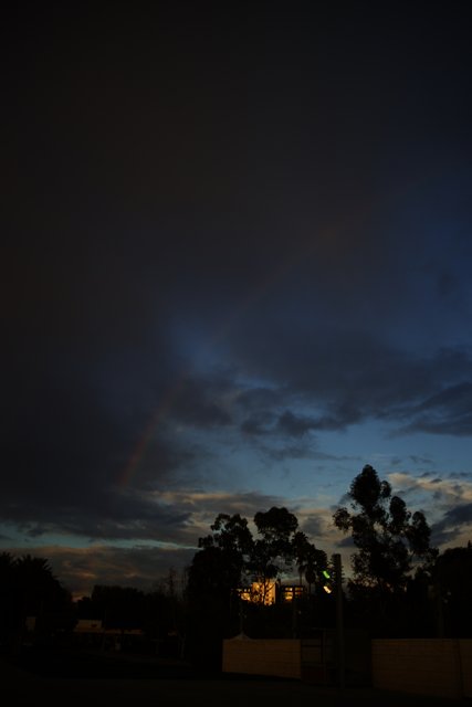 Rainbow over Altadena