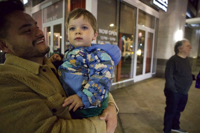 Nighttime Strolls: The City, a Father, and His Child