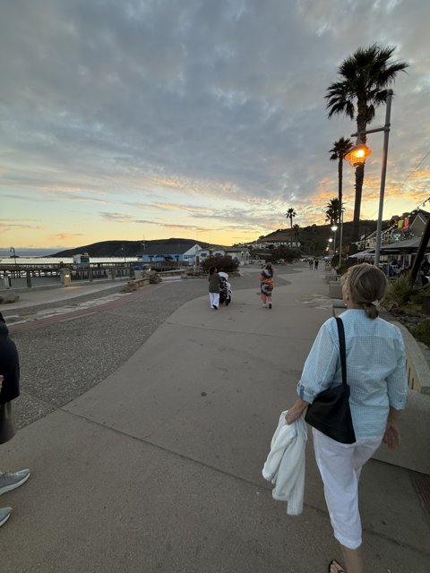 Evening Stroll by Avila Beach