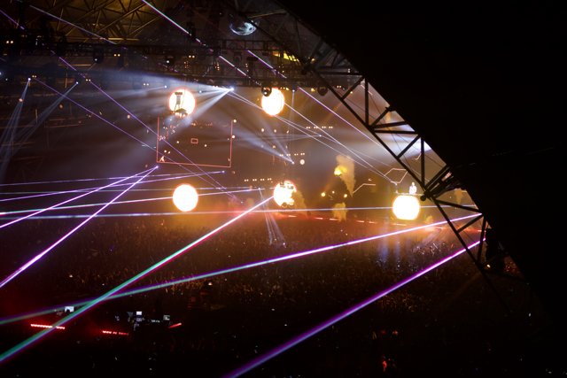 Lights and Lasers in the Air