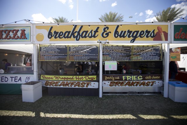 Breakfast and Burgers at Coachella