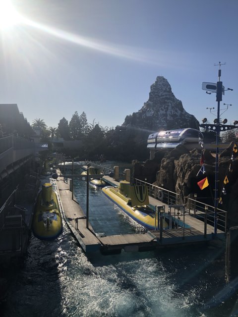 A Sunny Day of Adventure on the Disneyland Waterfront