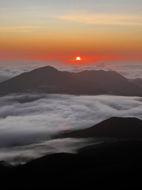 Majestic Sunrise Over Haleakalā National Park