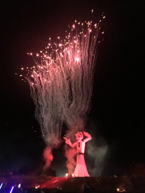 Dancing Under Fireworks