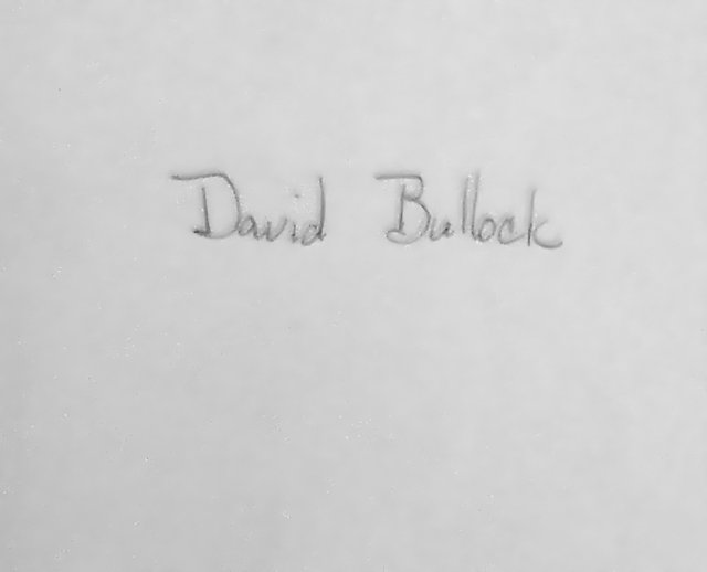David Bulkeley's Handwritten Note, c. 1940