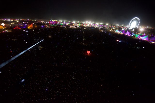 Nighttime Spectacle at Coachella