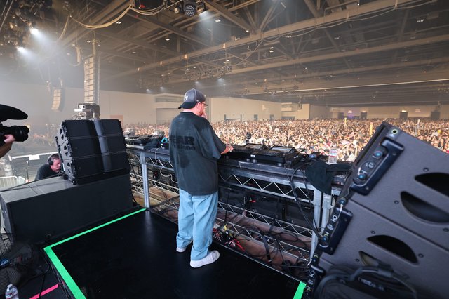 DJ Commands Massive Crowd at Wobbleland 2026