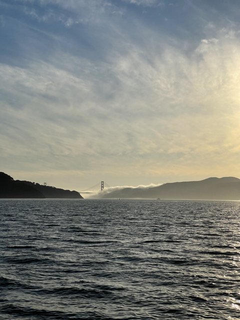 The Golden Gate Bridge under a Spectacular Sky