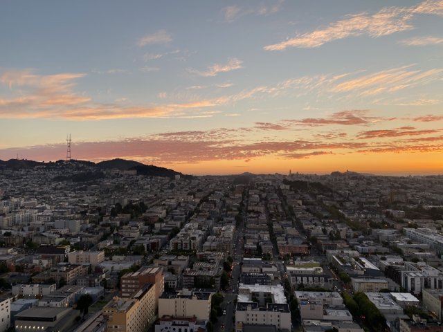 Overlooking the San Francisco Skyline