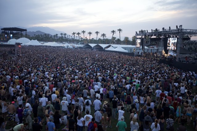 Coachella's Massive Music Crowd
