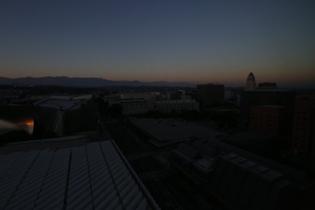 Sunset Over Sacramento's Skyline