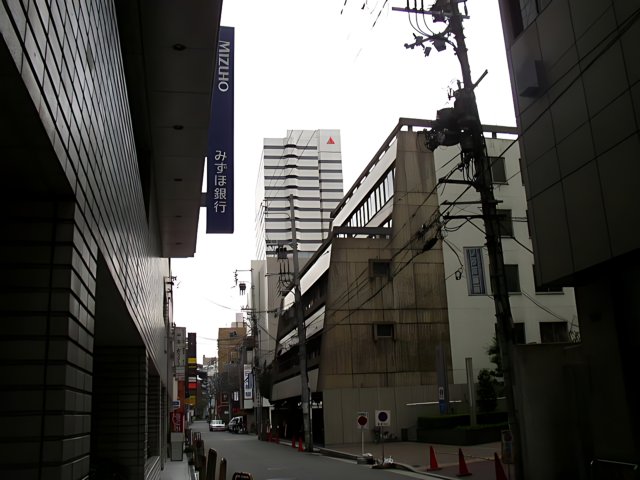 Streets of Osaka's Urban Metropolis
