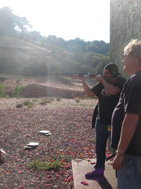 Shooting Practice in the Great Outdoors