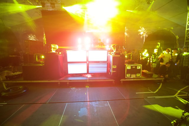 Lights on the Coachella Stage