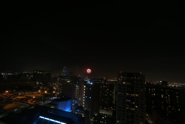 Fireworks over the Metropolis