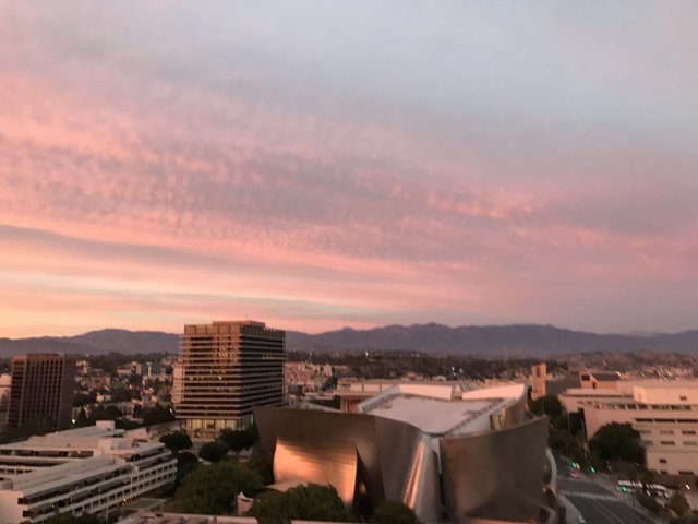 Sunset Over the City of Angels