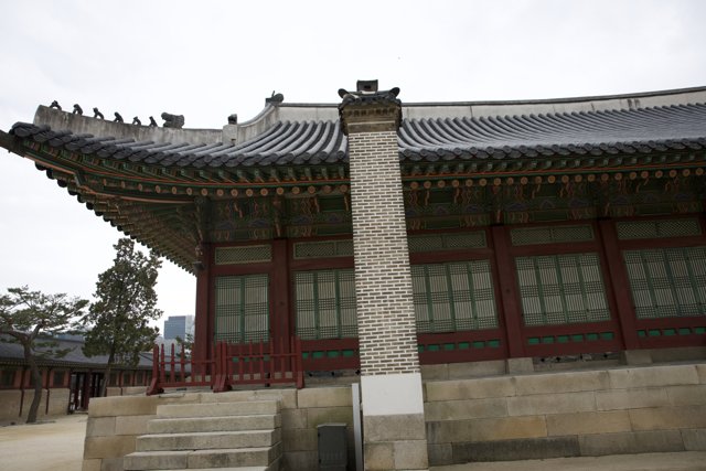 Serenity at a Korean Landmark, 2024