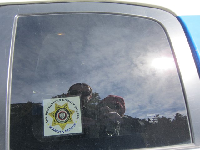 Sticker on Car Window
