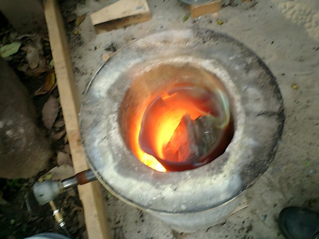 Molten Metal in the Forge