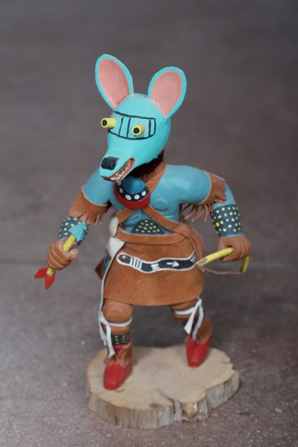 Mouse in Native Attire Figurine