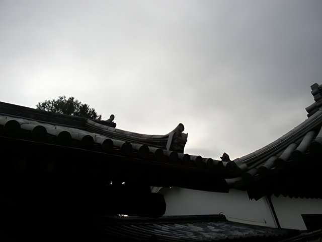 Monastery Roof in the Dark