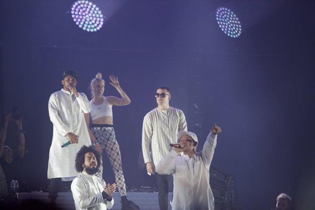 Spotlight on DJ Snake and MØ with Leighton Paul Walsh on stage