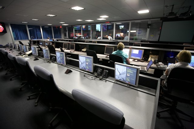 JPL Mission Control Room