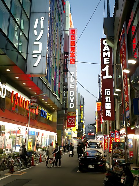 Bustling Street Life in Tokyo's Metropolis