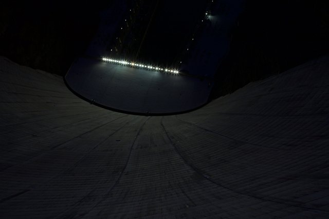Night Lighting Through the Tunnel