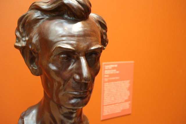 Abraham Lincoln Bronze Statue at National Museum of American History