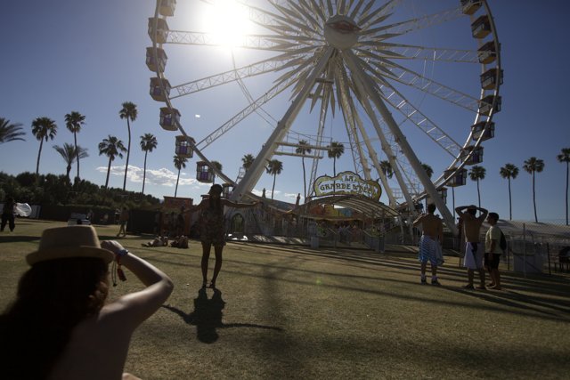 Capturing Coachella's Ferris Wheel