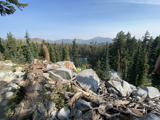 Scenic View from Desolation Wilderness