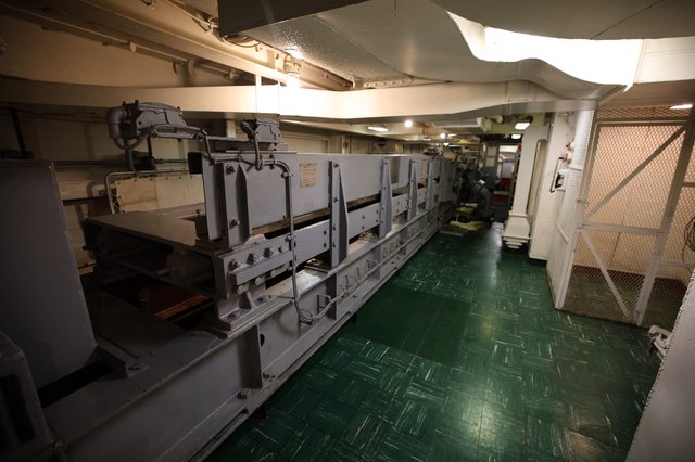 USS Hornet Naval Ship Crew Berthing Quarters