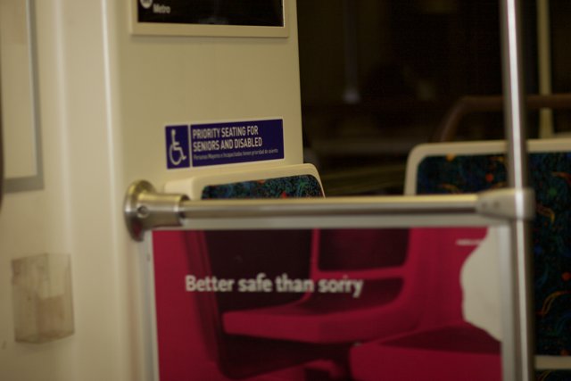 Better Safe Than Sorry Train Sign