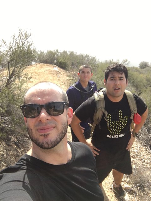 Selfie Time on the Trail