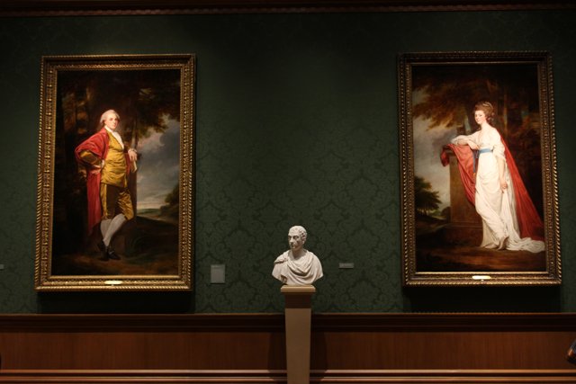 Jan van Ravesteyn's Paintings and a Man's Bust at The Huntington Library Museum