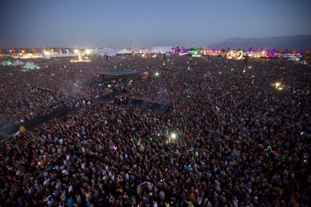 A Sea of People Rocking Out at Coachella