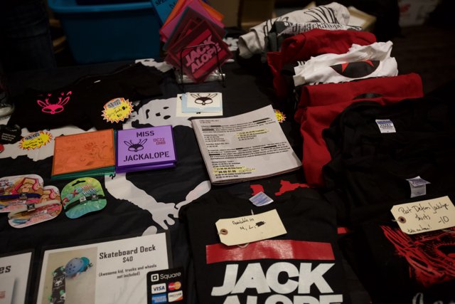 Jack Alpaca's Booth at NYC Comic Con