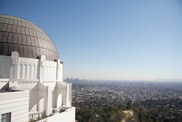 Iconic Griffith Observatory Dome