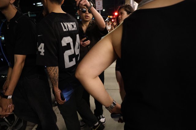 Raiders Fans Celebrate at Wobbleland Festival Night
