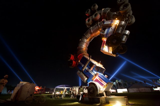 Illuminated Machine at Coachella