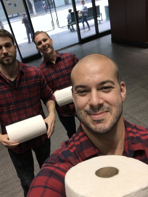 Toilet Paper Trio