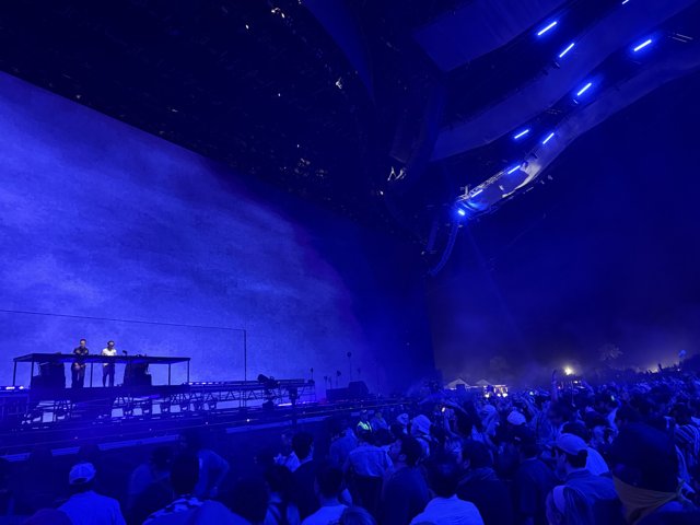 Electric Vibes Under the Starlit Sky
