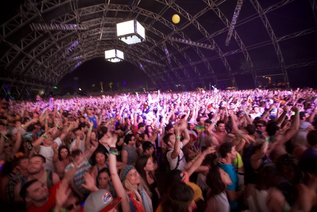 Coachella Crowd Enraptured by the Music