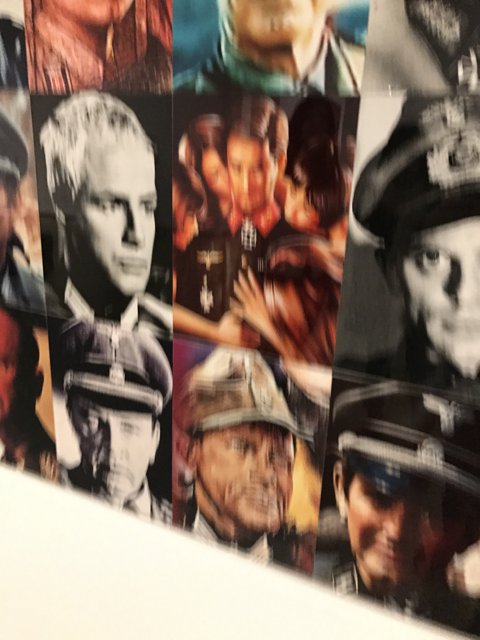Military Men Collage at The Broad