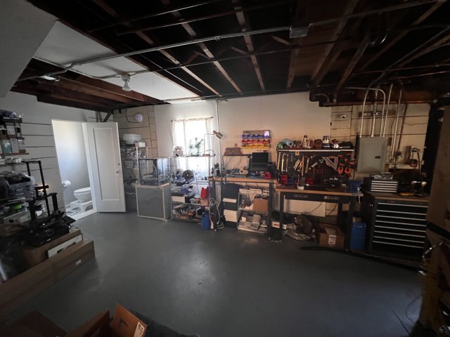 Inside the Factory Garage