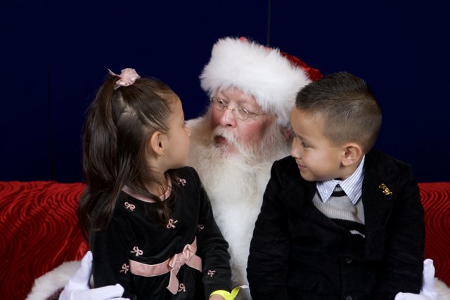 Santa Claus Brings Holiday Cheer to NYC