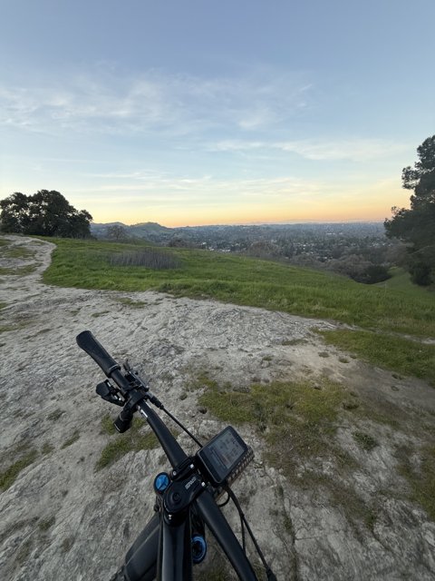 A Tranquil Ride at Sunset